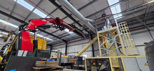 Successful machinery installation in East Yorkshire